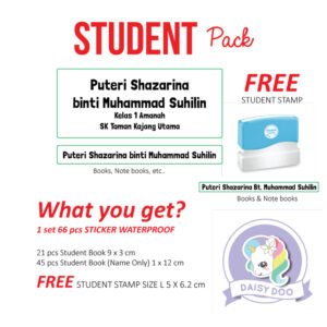 [NEW] Student Pack Free Student Stamp