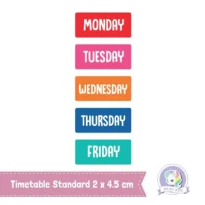 [NEW] Timetable Name Labels - Standard