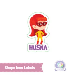 Shape Icon Name Labels