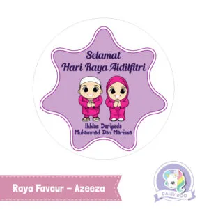 Raya Favour Labels - Azeeza