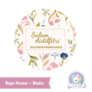 Raya Favour Labels - Dhuha