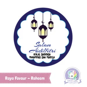 Raya Favour Labels - Raheem