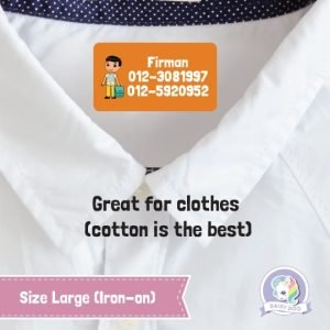 Clothing Labels (Large) - Iron On