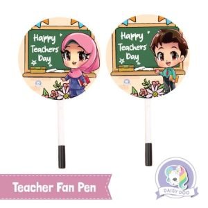 Teacher Fan Pen [3 Set] - Gift