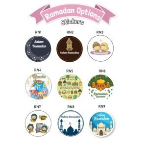 Readymade Sticker Ramadhan/Sticker Raya